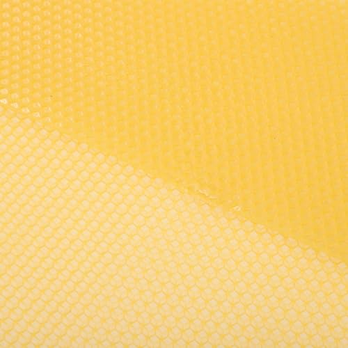 Veemoon 30pcs Beeswax Beehive Foundation Sheets Honeycomb Base for Beekeeping Supplies 41.5×19.5cm Natural Bee Comb Frames for Honey Hive Equipment
