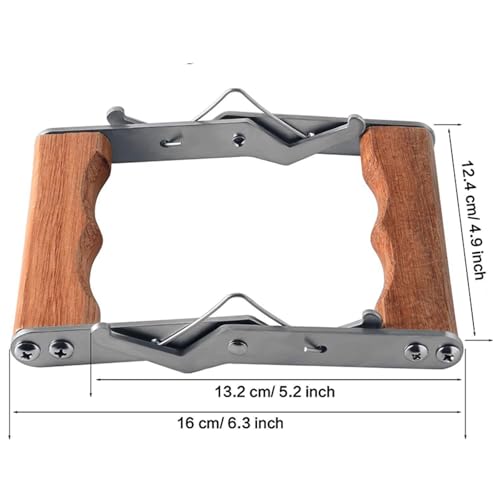 Bee Hive Frame Grip 2pcs Bee Hive Frame Holder Stainless Steel Capture Frame Grip Beehive Clip Clamp Grasp Beekeeping Accessories Increase Honey Bee Tool for Beekeeeper