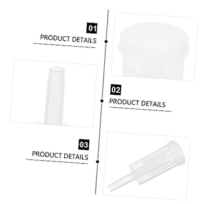 IMIKEYA 2pcs Valve Wine Stoppers Plastic for Leak Wine Preservation Brew One-way Valves for Home Brewing