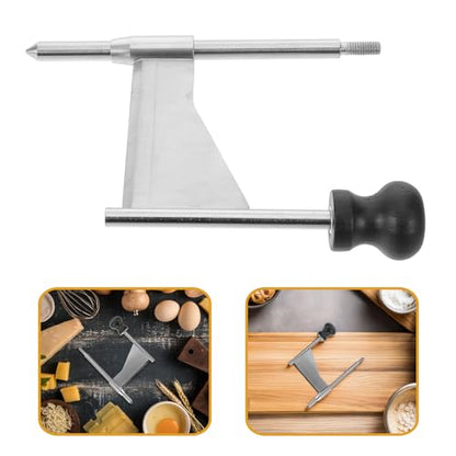 VOSAREA Cheese Curler Wheel Manual Stainless Steel Cheese Shaver with Adjustable Blade - Handheld Grater Slicer for Home Kitchens Restaurants Cafes and Dessert Shops - color: Black