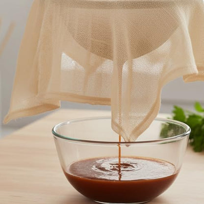 Cheesecloth Grade 100 Hemmed Edges – 100% Unbleached Cotton Fine Mesh Nut Milk Bag, Reusable Straining Cloth for Cheese Making, Yogurt, Juicing, Cooking & Crafts – 3 Pack 20x20 Inch - size: Grade 100 Pack of 3