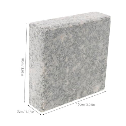 Zerodeko Vegetable Fermentation Weight Stone, Moisture Separating Press Plate for Shredded Cabbage - Fermenting Sauerkraut Pickles Accessory, 5.9x5.9x2in - color: Dark Gray
