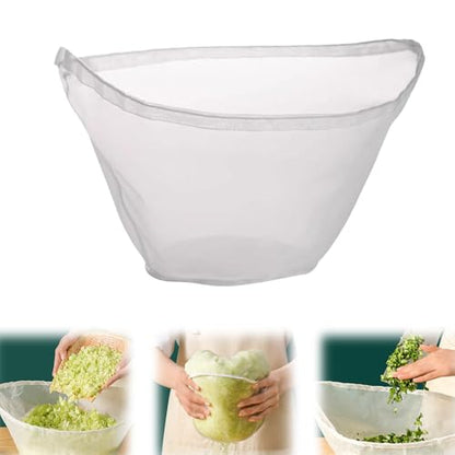 Soy Milk Bag Cheesecloth Bags,2025 New Cheese Cloth Bag for Straining,Reusable Straining Bags for Cooking Baking Juicing (1, Medium) - color: Medium