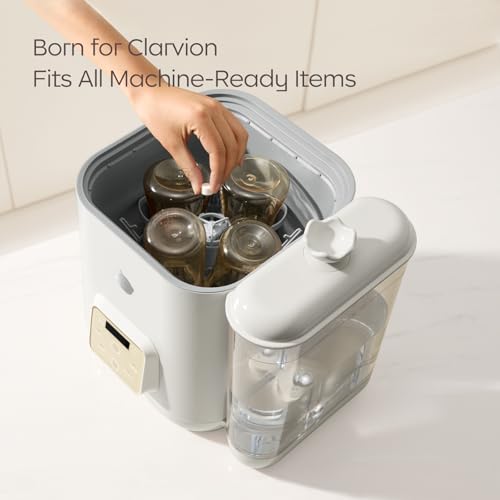 Bc Babycare Detergent Tablets for Clarvion & All Baby Bottle Washers, 120 Count - Deep Clean for Bottles & Pump Parts, Removes Milk Film, Grease & Odor, Fast-Dissolving, Baby-Safe & Residue-Free