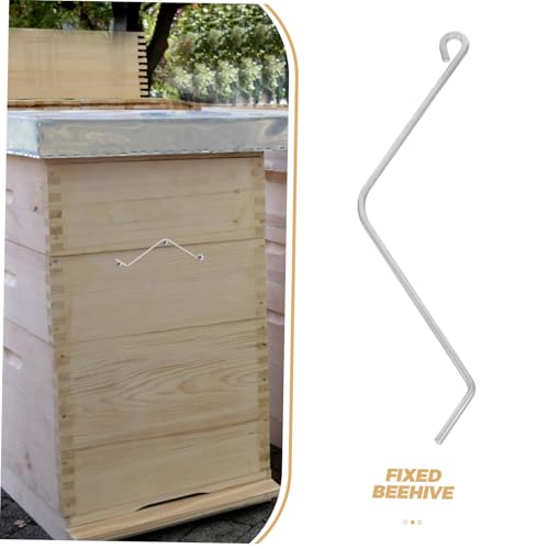 TOYANDONA 10pcs Beehive Frame Spring Clamps Secure Connection Fasteners for Beekeeping Easy Installation Removal Hive Slippage Essential Supplies - size: 15.50X3.50X0.30CM