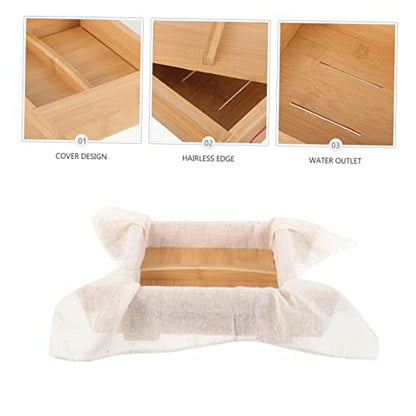 ABOOFAN Tofu Press Mold High Grade Wooden Cheese Maker Tool for Homemade Tofu and Cheese Pressing Smooth Edges Easy to Kitchen Accessory