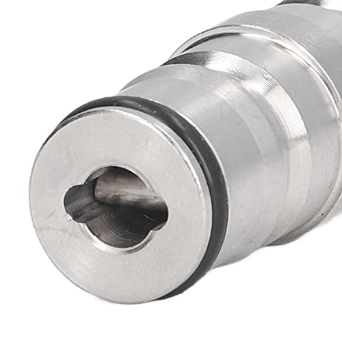 2 Pcs Homebrew Lock, Stainless Steel Quick Disconnect Liquid and Gas Jumper Post Corny Keg Adapter Double Ended Corny Post Ball Lock Post for Cleaning Beer Brewing, Gas