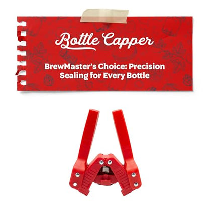 Fermentaholics Beer Bottle Capper - Double Winged Manual Capper for Homebrew Beer Bottles - Emily Capper - size: Standard