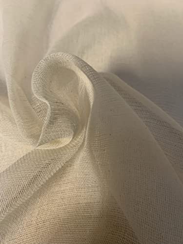 Grade 50 Natural Cheesecloth by The Yard 36 inches Wide 100% Cotton - size: Grade 50