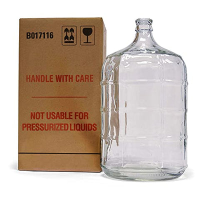 Home Brew Ohio 5 Gallon Glass Carboy