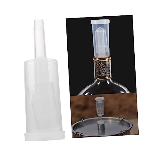 DECHOUS 3pcs Wine Gadgets Plastic One-way Valve for Fermentation for Making Preserving Wine