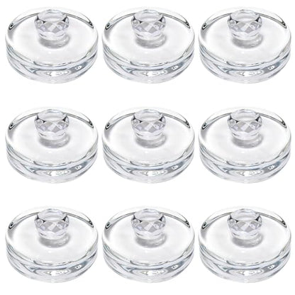 9 Pack Fermentation Weight with Easy Grip Handle,Heavy Glass Fermenting Weights for Wide Mouth Mason Jars,Clear Canning Fermentation Kit for Sauerkraut,Kimchi,Pickles - size: 9pack