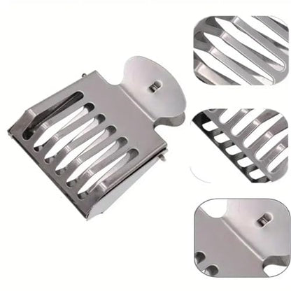 Queen Bee Cage 20pcs Bee Queen Cage Transparent Plastic Clip Catcher Box Stainless Steel clamp Beekeeping Equipments Beekeeper Equip