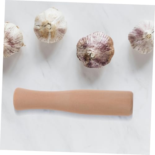 TIDTALEO 2pcs Beech Wood Food Grinding Stick Sauerkraut Pounder Spice Stick Wood Pestle for Canning Tools Garlic Mincer