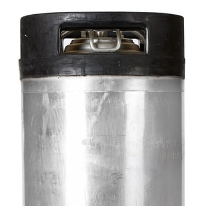 (4-Pack) Reconditioned 5-Gallon Ball Lock Cornelius Kegs – Dual Handle Stainless Steel “Corny” Style Kegs with Rubber Base + FREE O-Ring Kit – Cleaned, Sanitized & Pressure Tested