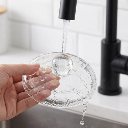 Operitacx Fermentation Glass Weights: Easy Grip Handle Fermenting Weights for Pickling - 4 Inch Wide Mouth Canning Fermenting Pickling Sourkrout Fermentation - size: 9.70X9.70X4.00CM