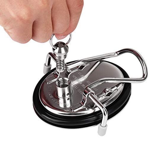 MRbrew All 304 Stainless Steel Corny Keg Pressure Relief Valve, 4 Pcs Ball Lock Keg Lid Pressure Release Valve for Cornelius Keg Homebrew Beer Kegerator Replacement Kit Kegerator Parts