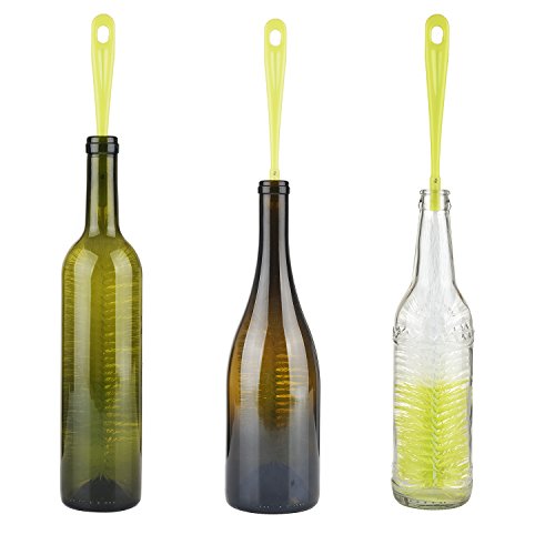ALINK Bottle Cleaning Brush Set for Long Narrow Neck Bottles