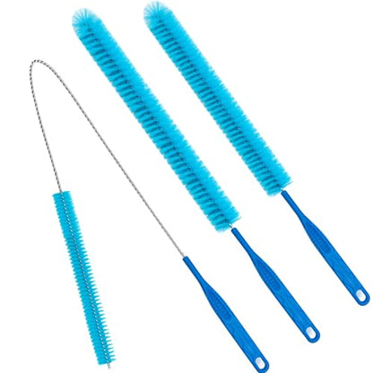 Dryer Vent Cleaner Brush, Lint Remover&Drain Snake for Trap Filter Cleaning | Flexible Long Cleaning Brush for Dryer Vent Lint Removal, Drain Snake Unclogger and Trap Filter Deep Cleaner Kit