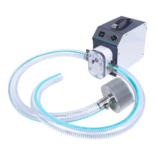 witbee Honey Filter Transfer Pump with Filter Screen, Pumping Processing Filter Machine for Honey,Tomato Paste Viscosity Liquid