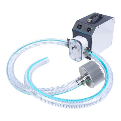 witbee Honey Filter Transfer Pump with Filter Screen, Pumping Processing Filter Machine for Honey,Tomato Paste Viscosity Liquid