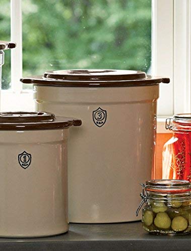 Ohio Stoneware Numbered Pickling and Fermenting Crock 3 Gallon