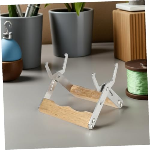 OSALADI 3pcs Beekeeping Frame Gripper Clamp with Wood Handle Bee Hive Frame Lifter Tool for Beekeepers Beekeeping Equipment for Hive Maintenance