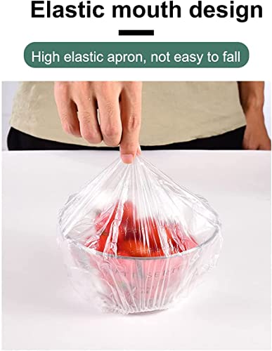 Fresh Keeping Bags,Reusable Elastic Food Storage Covers, Plastic Bowl Covers with Elastic Edging Stretch Plastic Wrap Bowl Covers (200Pcs) - color: 200Pcs