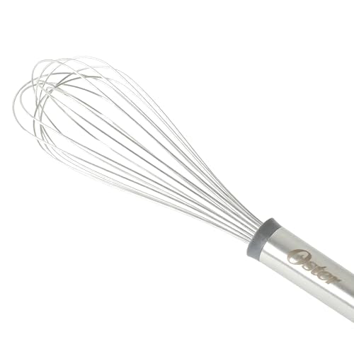 Oster Chadswyck 12.4” Stainless Steel Whisk, Balloon Whisk for Mixing, Beating & Whipping, Ergonomic Handle, Dishwasher Safe - color: Chadswyck (12.4" Whisk)