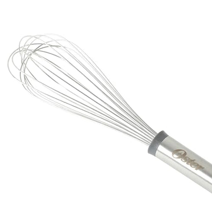 Oster Chadswyck 12.4” Stainless Steel Whisk, Balloon Whisk for Mixing, Beating & Whipping, Ergonomic Handle, Dishwasher Safe - color: Chadswyck (12.4" Whisk)