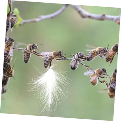 20pcs Bee Marking Plume Bee Markers Beekeeping Feeding Frame Queen Marking Tube Tools