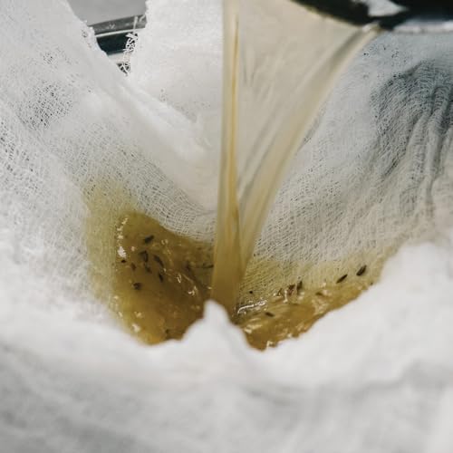 Arkwright Food-Grade Cheesecloth Fabric in Box, 100% Cotton Grade 50 [Medium Tight Weave] Bleached Cheese Cloth for Straining, Cooking and Food Preparation, 3 ft x 70 yd, White - size: Grade 50