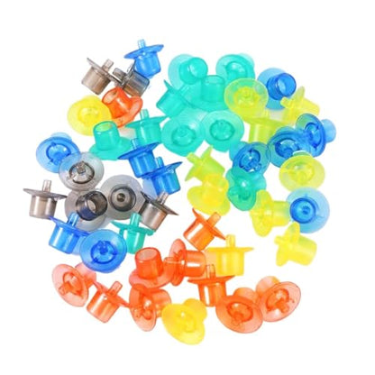 300PCS King Table Protection Cup Queen Bee Breeding Base Mount Pin Cell Cups Queen Rearing Cell Cups Beekeeping Tools(Mix) - color: Mix