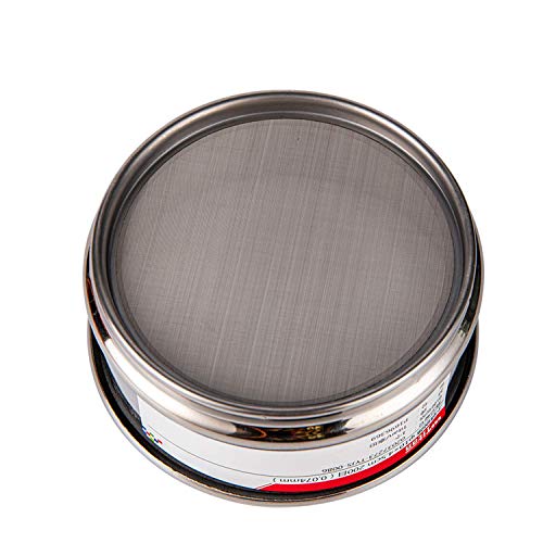 φ10×4.5cm 200 Mesh 304 Stainless Lab Sieves Economy Test Sieve 304 Stainless Steel Wire Cloth（0.074mm） - size: φ10×4.5cm 200 Mesh(0.074mm)