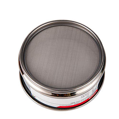 φ10×4.5cm 200 Mesh 304 Stainless Lab Sieves Economy Test Sieve 304 Stainless Steel Wire Cloth（0.074mm） - size: φ10×4.5cm 200 Mesh(0.074mm)
