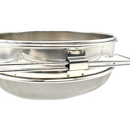 Food Grade 304 Double Sieve Stainless Steel Bucket Top Honey Strainer, Filter for Honey processing/Extraction and Filter