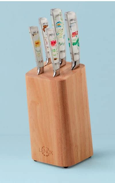 Butterfly Meadow 6-Piece Block Set - style: 6-Piece Knife Set