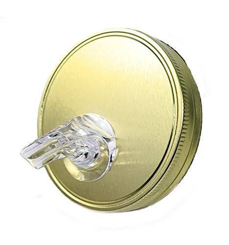 Wide Mouth Mason Jar Pour Spouts For Moonshine And Whiskey - Made 100% In The USA. Free Flow Mason Jar Spouts That Don't Leak. No Cracks, Just A Perfect Pour Everytime. 2 Pack - size: Classic Wide Mouth With No Flap