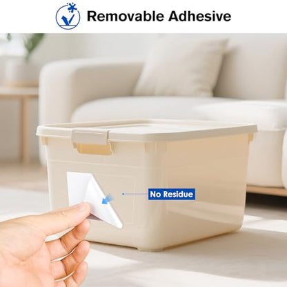 L LIKED 3" x 2" Thermal Labels, Blank Removable Labels with No Residue, Water and Oil Resistant, Use for Both Home and Office (1 Roll, 700 Labels) - size: 3x2-700
