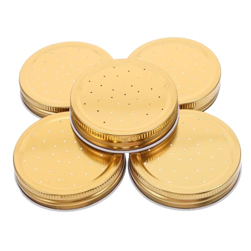 VICASKY 5pcs Beehive Water Feeder Lids Easy Install Bee Watering Station Hydration for Bees Sturdy Design for Beekeeping Supplies Portable Hive Entrance Accessory