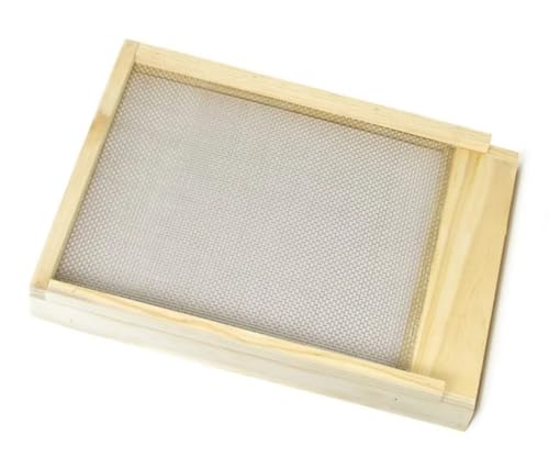 Beehive Screened Bottom Board 10 Frames LANGSTROTH - Hygienic Bottom Board - Wax Coated