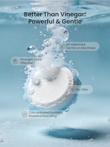 GROWNSY Descaling Tablets for Bottle Washers, 40 Count Descaler Tablets to Remove Limescale & Mineral Buildup, Compatible with Momcozy and Baby Brezza Baby Bottle Washer - size: 40 Count (Pack of 1)