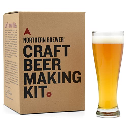 Northern Brewer - Siphonless 1 Gallon Craft Beer Making Starter Kit, Equipment and Beer Recipe Kit (Wheat) - color: Wheat