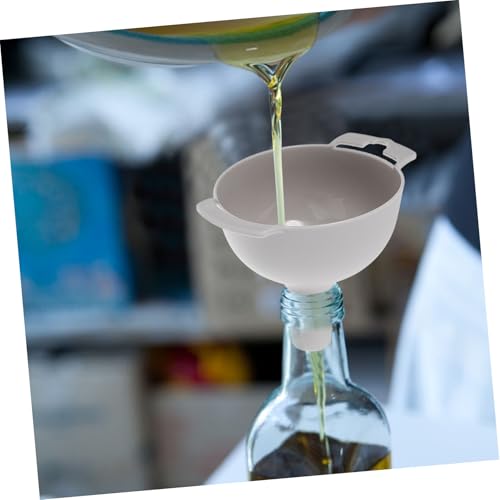 Multi-Function Funnel Set Large Mouth Kitchen Oil and Liquid Dispenser Plastic Filter for Canning and Cooking Convenient for Home Use