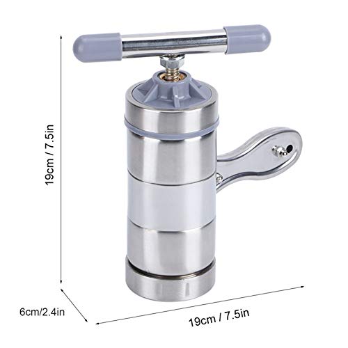 Honey Squeezer,Mini Portable Honey Extractor 7.5 X 7.5 X 2.4in Portable Stainless Steel Honey Extractor Household Manual Honey Press Honey Presser Machine Beekeeping Tool