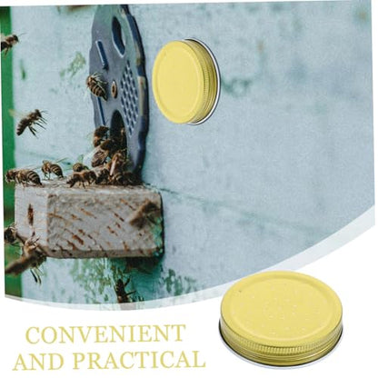 BESPORTBLE 8pcs Hive Entrance Feeder Set Durable Bees Water Drinking Device for Beehives Easy to Install for Garden Pollinators and Beekeeping Supplies