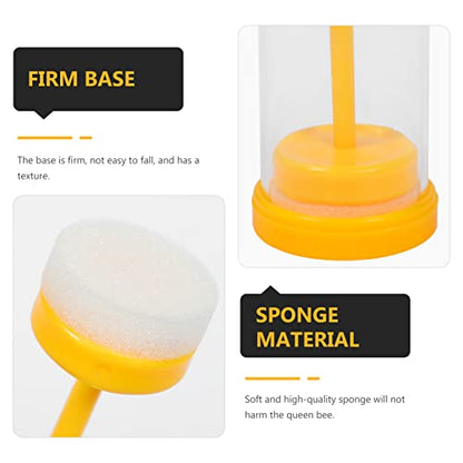 Totority 4sets Professional Bee Marking Bottles of Beekeeping Tools for Easy Queen Identification and Hive Inspection and Marker Bottles