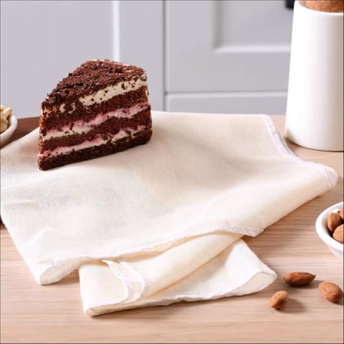 6Pcs Cheese Cloths for Straining, Reusable Grade 100 Cheesecloth for Cooking, 20x20" Ultra Fine Mesh Cheese Cloth,100% Unbleached Cotton Cloth Strainer for Juicing, Baking, Cheese Making - color: 6pcs 20x20"