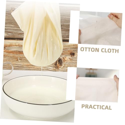10pcs Cheesecloth Reusable for Cooking Straining Cheese Making Yogurt Butter Food Grade Quality