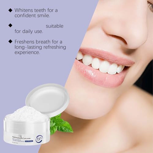 Microcrystalline Hydroxyapatite Powder,Microcrystalline Hydroxyapatite Powder for Teeth for Teeth Cleaning Stain Removal Dental (1)